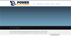 Desktop Screenshot of powersuccesstraining.com